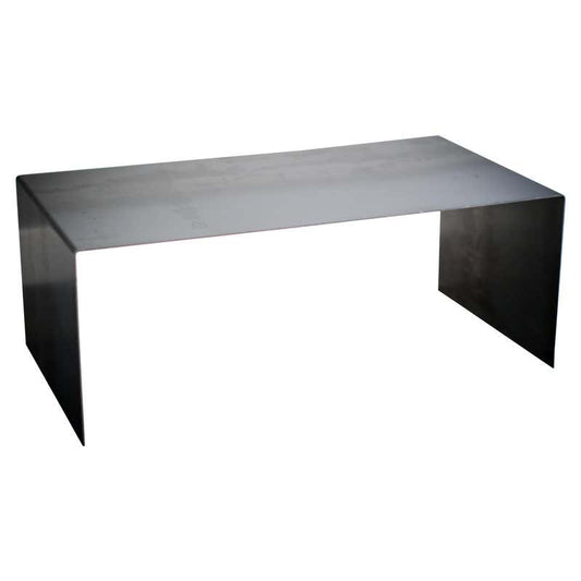 Tabula Rasa Coffee Table in Raw Black Steel by MTHARU